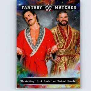 2020 Topps Chrome WWE - Bobby Roode / Rick Rude FM-18 - Fantasy Matches - Bild 1 von 2