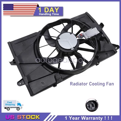 Conjunto de ventilador de refrigeración y módulo de control para Ford Taurus 2008-2012 BG1Z8C607A Foto 1 de 4