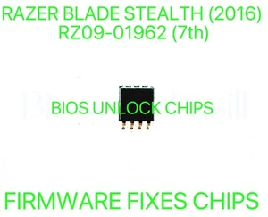 RAZER BLADE STEALTH 12.5'' (2016) RZ09-01962 INTEL 7500u, FIRMWARE BIOS CHIP - Afbeelding 1 van 1