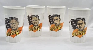 1980's Abe Shires Tennessee Volunteers Football Neyland Stadium Cup Lot Of 4 - Picture 1 of 2