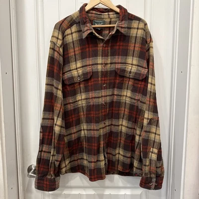 Vtg Woolrich Plaid Shirt Mens XXL Gorpcore Hiking - Image 1 of 4