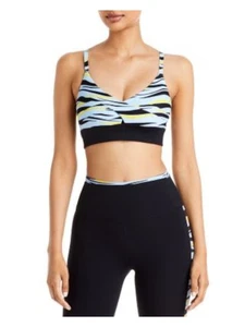 SPLITS 59 Intimates Black Animal Print Sports Bra S - Picture 1 of 3