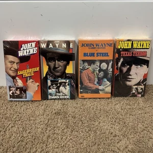 Sealed John Wayne VHS Lot (4) - Bild 1 von 3