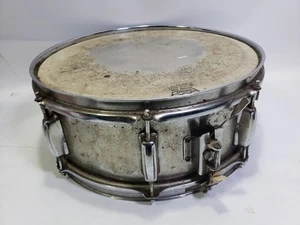 90s Vintage Remo Weather King Ambassador Snare 14.5" Drum Made In USA - Picture 1 of 12