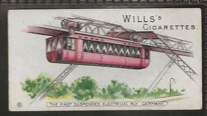 WILLS-LOCOMOTIVES & ROLLING STOCK 1901(NO CLAUSE)-#16- FIRST SUSPENDED GERMANY - Picture 1 of 2