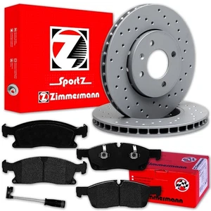 Zimmermann SPORT BREMSSCHEIBEN + BELÄGE VORNE für MERCEDES W166 ML M-KLASSE GLE - Bild 1 von 6