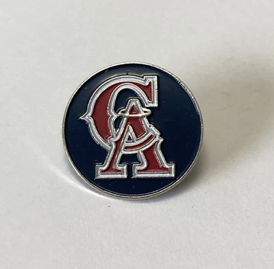 Vintage MLB California Angels Enamel Pin Team Logo Pinback - Image 1 of 4