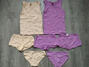 Topolino Mädchen Unterwäsche Gr.122/128 schillernde Pferde,Unterhemd,Slip,Panty - Bild 1 von 23