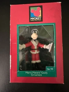 Disney Kurt Adler Santa Goofy Caroling  Christmas Ornament 3” - Picture 1 of 6