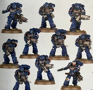Warhammer 40,000 - Leviathan Space Marine Infernus Squad x10 Space Marines 40k - Picture 1 of 1