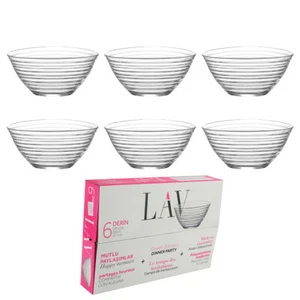 Lav Derin Glasschalen Schalen Glasschale Dessertschale 300ml 12 tlg. - Bild 1 von 2