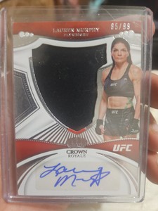 LAUREN MURPHY - UFC SILHOUETTES (AUTO). 85/99. #SL-LMY. 2023 PANINI CHRONICLES.