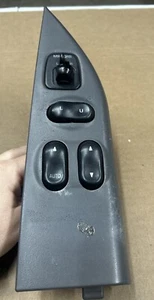 99-02 Ford F-150 Driver Power Window Switch W/ Bezel Regular Or Extended Cab - Picture 1 of 19