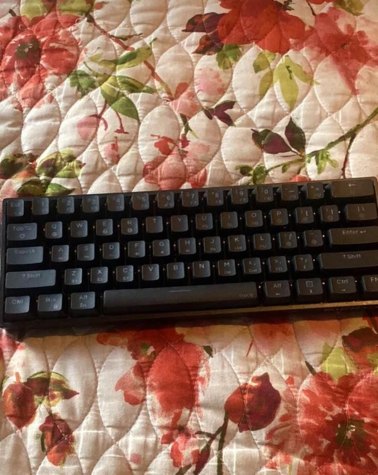 Black Dierya Bluetooth keyboard and White Havit Hawkeye mouse (new condition) - Image 1 of 4
