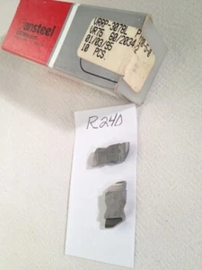 10 NEUE VR/WESSON NR 3078L (0,156 BREIT) ERSTKLASSIGE HARTMETALLEINSÄTZE GR VR75. (R240) - Bild 1 von 2