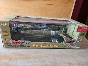 Ultimate Soldier 21st WWII Italian Macchi C.202 Folgore 1/32 Mrshl Tarantola NIB - Picture 1 of 5