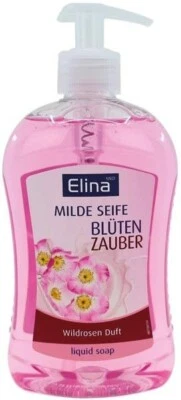 Seife flüssig Elina 500ml Blütenzauber Wildrose - Bild 1 von 2