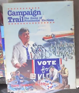 CAMPAIGN TRAIL - **Piezas** - 1983 JUEGO DE MESA TALLER DISEÑADORES DE JUEGOS - Imagen 1 de 6