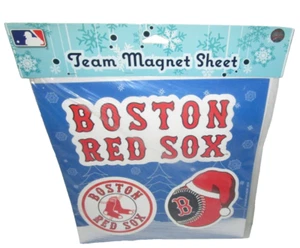 Boston Red Sox ~ HOLIDAY TEAM MAGNETBOGEN ~ 3 Magnete ~ Forever Collectables - Bild 1 von 1