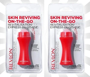 2 Revlon Skin Reviving On-The-Go Roller Depuffs Cools Revives Skin - Picture 1 of 1