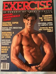 EXERCISE FOR MEN MAGAZINE, Jan. 1991, EXERCISE, FITNESS, HEALTH, MEN'S INTEREST - Picture 1 of 18