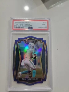๐ฅ2020 Tua Tagovailoa(RC) Panini Select Level Blue Prizm Die-Cut #145 Must Have - Picture 1 of 2