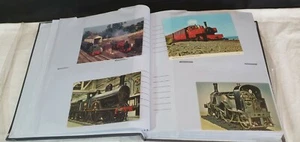 Post Card Album 138 Mixed Cards Steam Trains & Religious Building & Artefacts - Imagen 1 de 12
