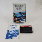 Fantasy Zone: The Maze (Sega Master, 1988) Complete Cib W Manual Tested Vg Game