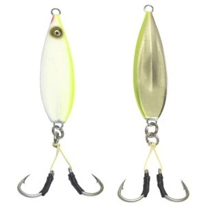 1-10 piezas plantilla de quilla de caída plana CHARTREUSE GLOW 100g 125g 160g 200g 250g - Imagen 1 de 1