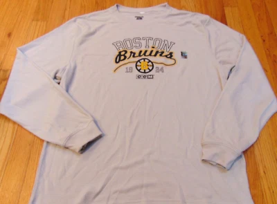 CAMISA TÉRMICA MANGA LARGA NUEVA REEBOK CCM NHL BOSTON BRUINS TALLA M Foto 1 de 3