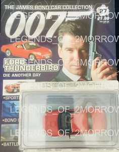EAGLEMOSS JAMES BOND CAR COLLECTION - #27 FORD THUNDERBIRD DIE ANOTHER DAY - NEW - Picture 1 of 1