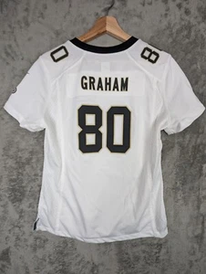 Nike NFL New Orlean Saint Jimmy Graham #80 Youth Jersey Size M White - Picture 1 of 5