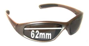 Lentes de repuesto para gafas de sol SFx para Nike Tarj Square EV0015 - 62 mm de ancho - Imagen 1 de 31