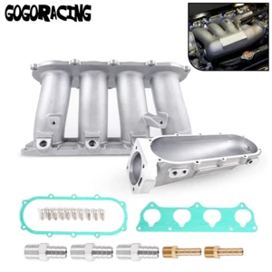 Ultra Series Street K20A/A2/A3 K24 Engine Intake Manifold Silver For Honda Acura - Picture 1 of 12