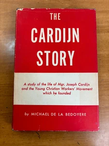 1959 Study of Joseph Cardijn & Young Christian Workers Movement  Hardcover w/ DJ - Picture 1 of 18