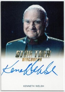 Star Trek Discovery Season Three - Kenneth Welsh as Senna Tal - Auto Card