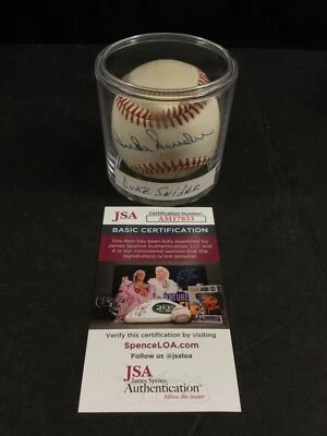 Duke Snider Los Angeles Dodgers Signed Rawlings Baseball JSA BB # - Image 1 of 3