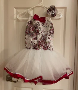 GLAMOUR COSTUME DANCE/SKATE NEW WITH TAG- Style# 693 Child’s XL (Little Dreamer) - Picture 1 of 6