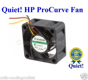 1x Quiet Replacement Fan for HP ProCurve 2824 2848 (P/N J4903A J4904A) - Picture 1 of 5