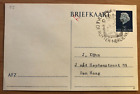 Briefkaart stempel Vlissingen De Ruyter Herdenking 1957 (v.d. Wart 515)