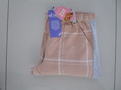 Pantalón calentador de piernas Peter Alexander caramelo a cuadros viscosa franela talla M Foto 1 de 4