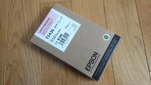 2011 GENUINE EPSON T5436 INK LIGHT MAGENTA STYLUS PRO 4000 7600 9600 SEALED - Picture 1 of 1