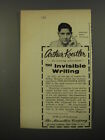 1954 The Macmillan Company Book Ad - The Invisible Writing by Arthur Koestler