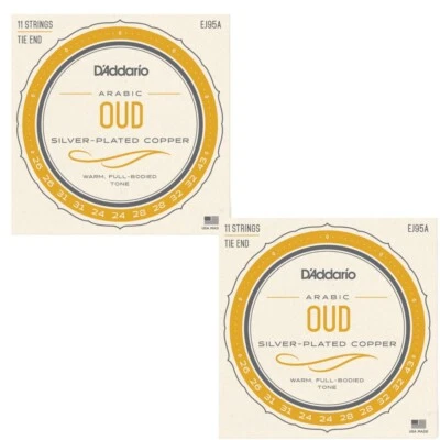 D'Addario Oud Strings 2 Sets Arabic EJ95A CFADGC 11-String - Image 1 of 4
