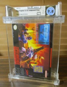 Clay Fighter 2: C2 Judgment Clay (Super SNES, 1995) WATA 9.8 A++ Deep Badge - Picture 1 of 9