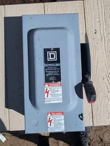Square D H362 Heavy Duty Safety Switch NOM-117 New - Picture 1 of 12