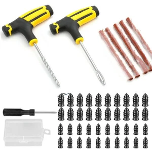Tire Repair Rubber Nail Car Screw in Rubber Plug Nail Vacuum Tire Repair US## - Picture 1 of 20