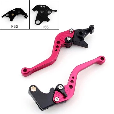 Short Brake Clutch Levers Fits Honda CB1000R 08-14 CBR1000RR/FIREBLADE 04-07 Red Foto 1 de 3