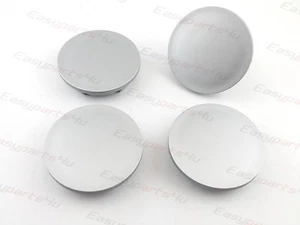 4x Außen 66 mm Innen 56 mm Nabenkappen Felgendeckel Radnabendeckel Grau NoLogo - Bild 1 von 4