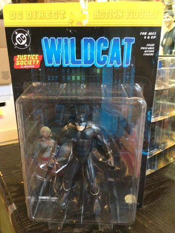 DC DIRECT ACTION FIGURES 2000s / CHOOSE / WILDCAT RED TORNADO SPECTRE / NOC Cover